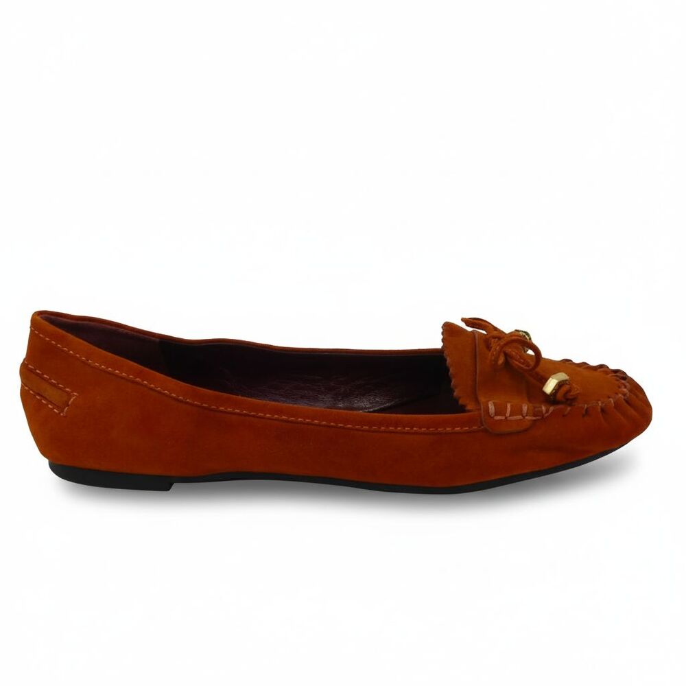 Marc By Marc Jacobs Women's US Size 9.5 Suede Moccasins Rust EU:40.5